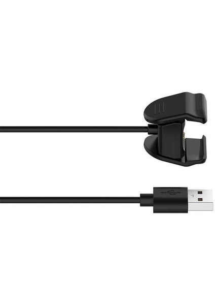 Siyah USB Şarj Kablosu Kablosu 39.37 "oppo Bant Için Şarj Klip Tutucu (Yurt Dışından)