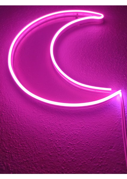 Ay Neon Dekoratif Aydınlatma