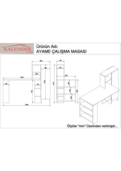 Ayame Çalışma Masası indirimleri