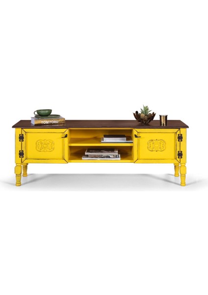 Ada Ahşap Tv Ünitesi