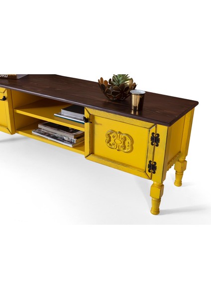 Ada Ahşap Tv Ünitesi modelleri