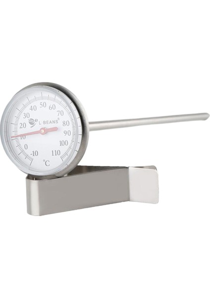 Kahve Espresso Latte Maker Thermometre Süt Frothing Sıvı Büyük Arama Için 14 cm