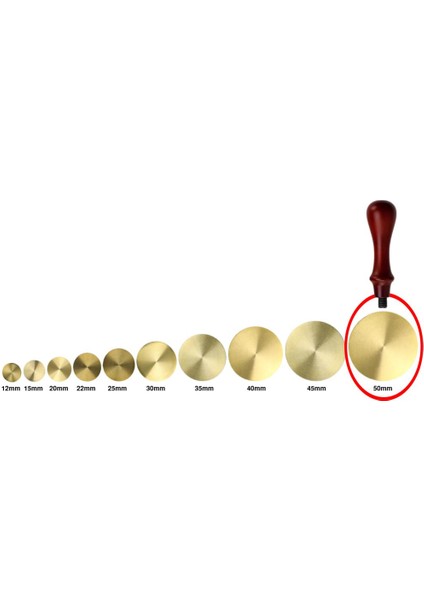 Mührü Mumu Damga 50MM Yuvarlak Boş Bakır Kafa + Gül Ağacı Sap fırsatları