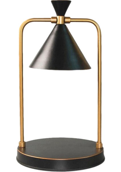 Elektrikli Mum Isıtıcı Lamba Balmumu Erime Işık Siyah