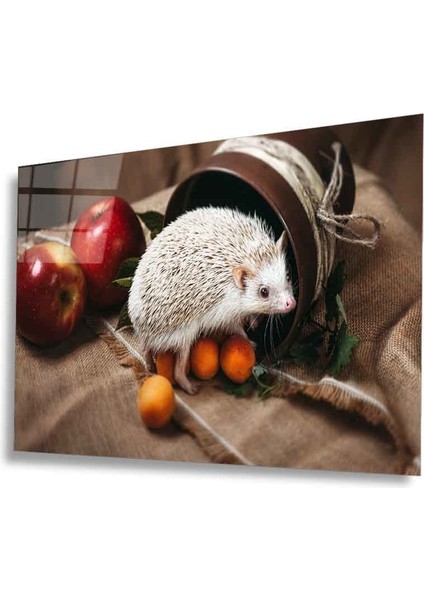 Meyveler Cam Tablo 4mm Dayanıklı Temperli Cam