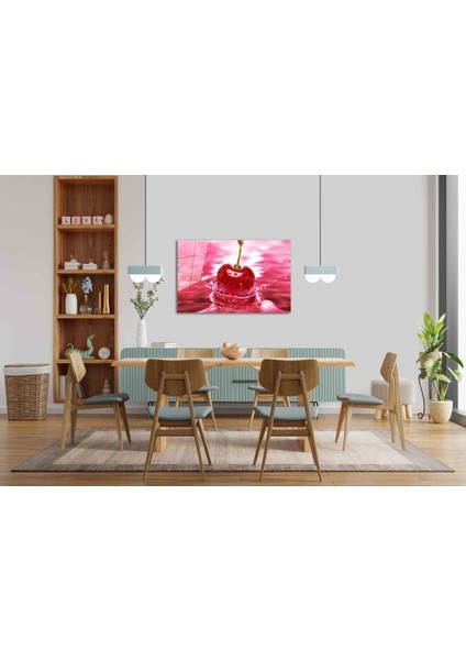 Meyveler Cam Tablo 4mm Dayanıklı Temperli Cam