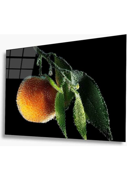 Meyveler Cam Tablo 4mm Dayanıklı Temperli Cam