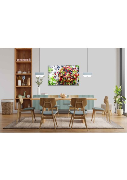 Meyveler Cam Tablo 4mm Dayanıklı Temperli Cam fiyatları