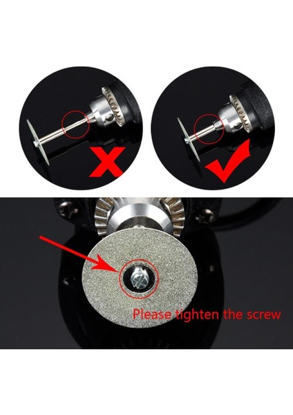Dremel ve Döner Cihazlar Için 40MM Dairesel Kesme Aşındırıcı Elmas Disk modelleri