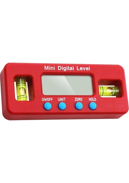 Mini Dijital Ruh Seviyesi Elektronik Dijital Seviye Iletki Ekranı Verilerin Kolay Görüntülenmesi Için 360 Derece Ölçümü
