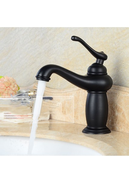 Retro Siyah Lavabo Musluğu (Yurt Dışından) fiyatları