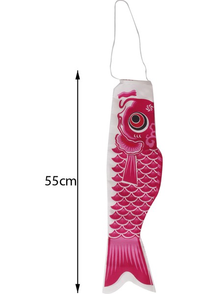 Nefis Japon Windsock Sazan Bayrağı Koi Nobori Sailfish 55 cm [pembe] 55 cm Pembe fırsatları