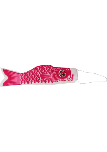 100 cm Japon Windsock Sazan Bayrağı Koinobori Sailfish Rüzgar Flama Pembe 100 cm Pembe