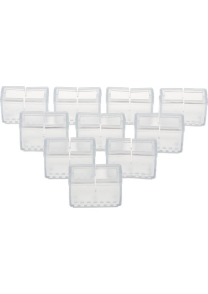 10 Adet Dikdörtgen Kauçuk Sandalye Bacak Kat Koruyucu, GENIŞLIK16-21MM, Uzunluk 34-42MM GENIŞLIK16-21MM Uzunluk 34-42MM indirimleri