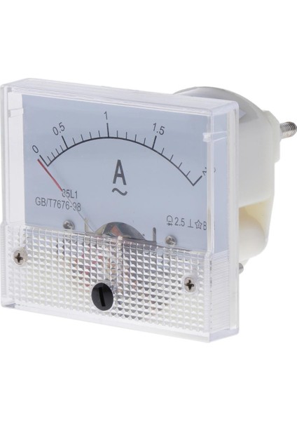 Analog Panel Metre Akım Ölçer Analog Elektrik Akımı Ölçüm 0-2A modelleri