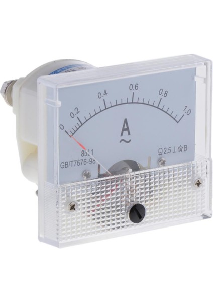 Doğru 85L1 Ac Analog Panel Ampermetre Ölçer Ampere Akım Ölçer 0-1A