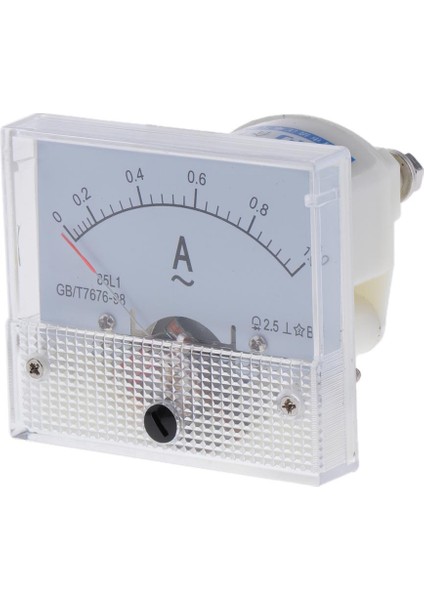 Doğru 85L1 Ac Analog Panel Ampermetre Ölçer Ampere Akım Ölçer 0-1A