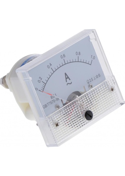Doğru 85L1 Ac Analog Panel Ampermetre Ölçer Ampere Akım Ölçer 0-1A