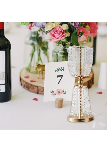 Mumluk Yol Kurşun Düğün Centerpiece Dekor Çiçek Vazo Altın 60 cm fırsatları