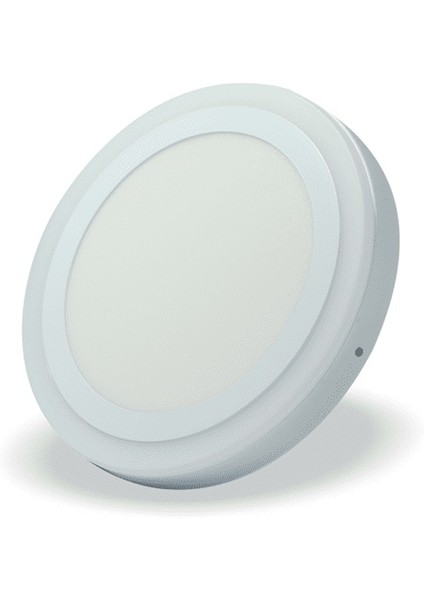 Dekoratif 24W(18+6) Sıva Üstü Çift Renkli LED Panel -Pembe Beyaz