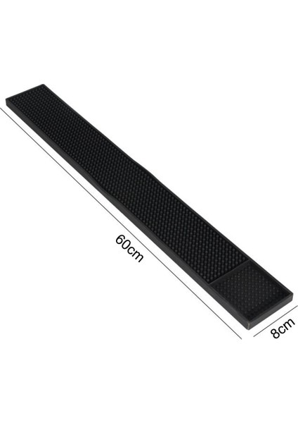 Bira Mat Kaymaz Gıda Güvenli Barlar Servis Damla Yalıtım Masası Ev Dekorasyonu C 60X8 cm (Yurt Dışından)