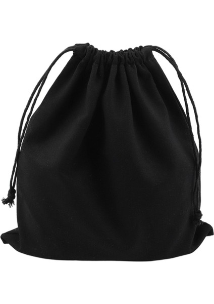 Tuval Çanta, Ipli Torbalar Nefes Yıkanabilir Muslin Çantası Seyahat Düğün Ev Partisi Malzemeleri Için - Siyah (Yurt Dışından) fiyatları