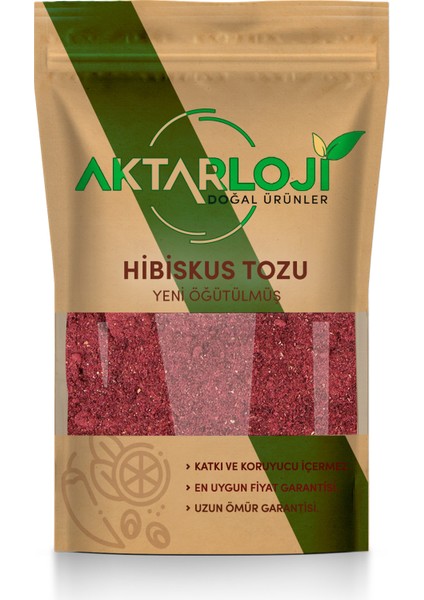 100 gr Hibiskus Tozu Yeni Öğütülmüş
