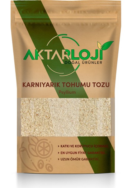 1 kg Karnıyarık Otu Tohumu Tozu - Psyllium Yeni Öğütülmüş