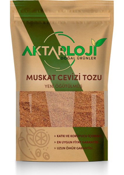 25 gr Musgat Cevizi Tozu Öğütülmüş Küçük Hindistan Cevizi