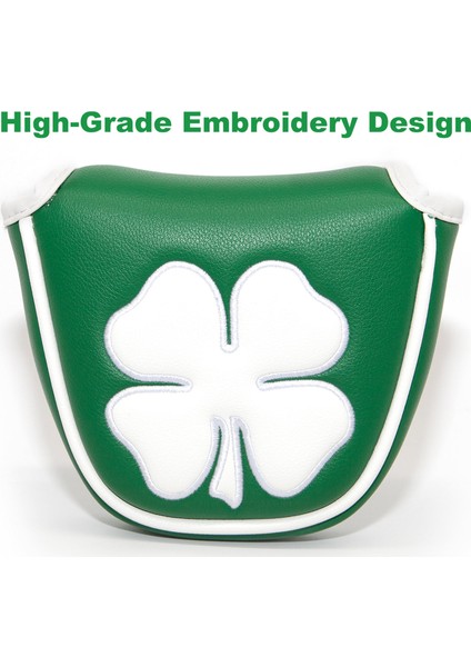 Dayanıklı Golf Mallet Atıcı Kapak Pu Deri Kulübü Kafa Kapak Guard Kaymaz (Yurt Dışından) fırsatları