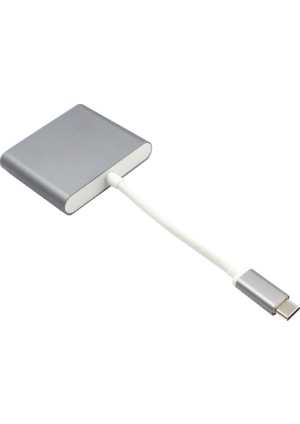 Usb3.1 Type-C A 1 1 Usb3.0 Port Pd Usb-C Hub Multiport Av Adaptörü Kablosu (Yurt Dışından) fiyatları