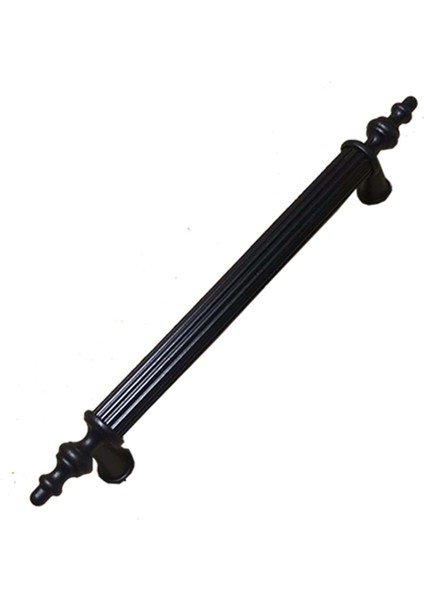 Alüminyum Siyah Boru Sivri 001 Kulp 96 mm