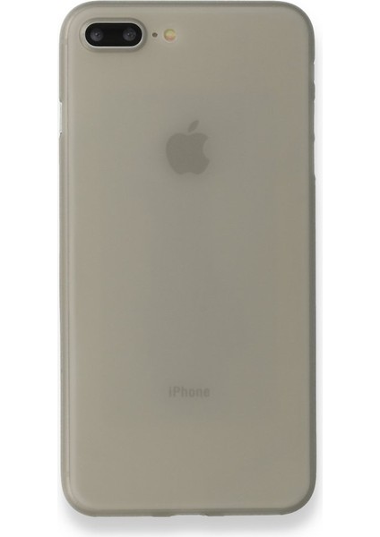 Apple iPhone 7 Plus Kılıf A+ Ultra Ince Sert Kapak Gri