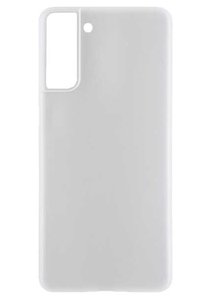 Samsung Galaxy S21 Plus Kılıf A+ Ultra Ince Sert Kapak Beyaz