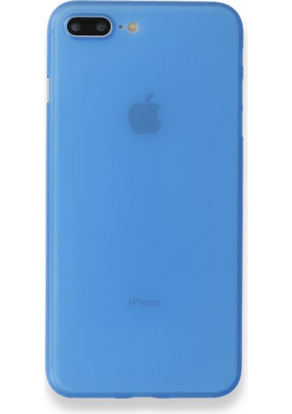 Apple iPhone 7 Plus Kılıf A+ Ultra Ince Sert Kapak Mavi