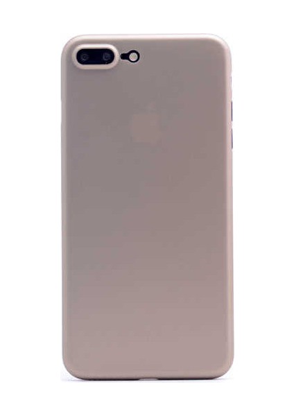 Apple iPhone 7 Kılıf A+ Ultra Ince Sert Kapak Gold