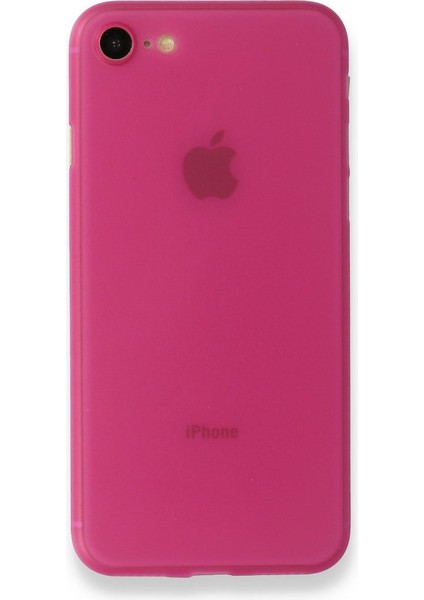 Apple iPhone 7 Kılıf A+ Ultra Ince Sert Kapak Pembe