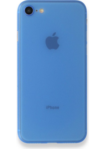 Apple iPhone 7 Kılıf A+ Ultra Ince Sert Kapak Mavi