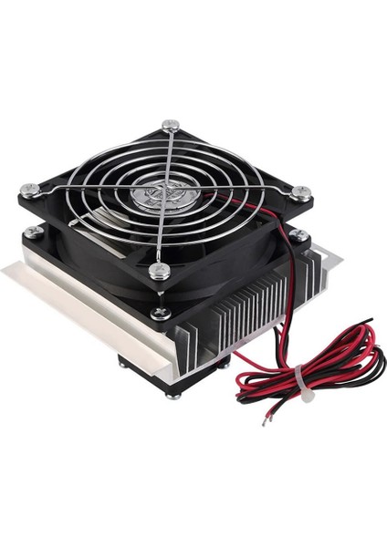 Termo Elektrik Peltier Hava Soğutucu Sistem DC 12V 6A 60W Mini Klima Buzdolabı Araba Soğuk Hava