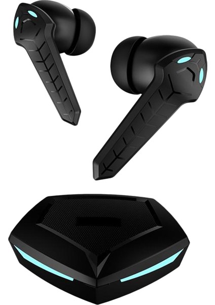 P36 Bluetooth 5.0 Gerçek Kablosuz Oyun Kulakiçi Kulak Kulaklığı Siyah (Yurt Dışından)