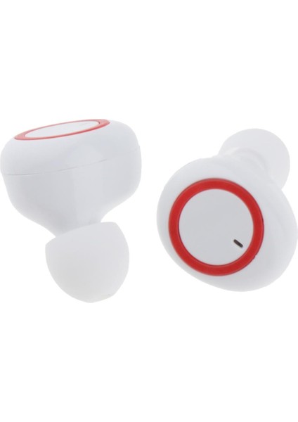 Bluetooth 5.0 Kablosuz Kulaklıklar Şarj Kılıfı ile Su Geçirmez Stereo Kulaklıklar Kulak Kulaklık Spor Için Derin Baslı -, 70X38MM Beyaz Kırmızı (Yurt Dışından) modelleri