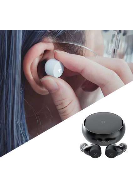 Bluetooth Kulakiçi, Tws Kablosuz Bluetooth 5.0 Kulaklıklar, Su Geçirmez Dokunmatik Kulaklıklar Spor Kulaklık, Mic ile Kablosuz Kulaklık - Siyah (Yurt Dışından) fırsatları
