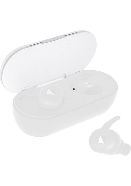 Bluetooth 5.0 Kablosuz Kulaklık Kulaklık Kulakiçi Mini Stereo Kulaklık Beyaz (Yurt Dışından) indirimleri