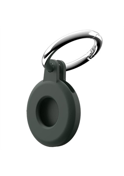 Koruyucu Kapak Kılıfı Anahtarlık Kabuğu Airtags Bulucu Yeşil ile Uyumlu (Yurt Dışından)