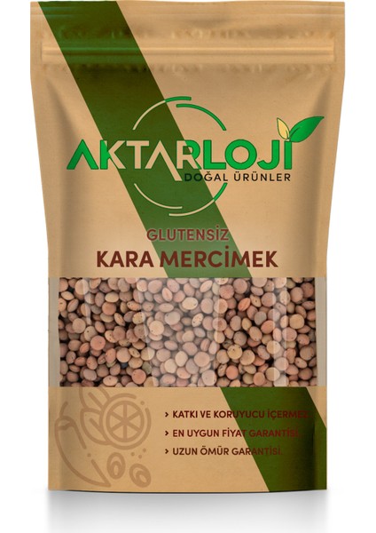 25 gr Glutensiz Kara Mercimek Siyah