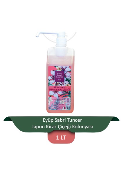Japon Kiraz Çiçeği Kolonyası Sprey Başlıklı 1 lt