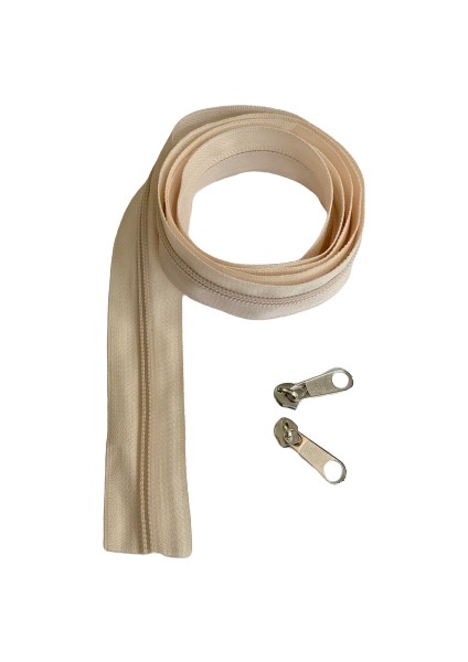 10 Metre Krem Fermuar