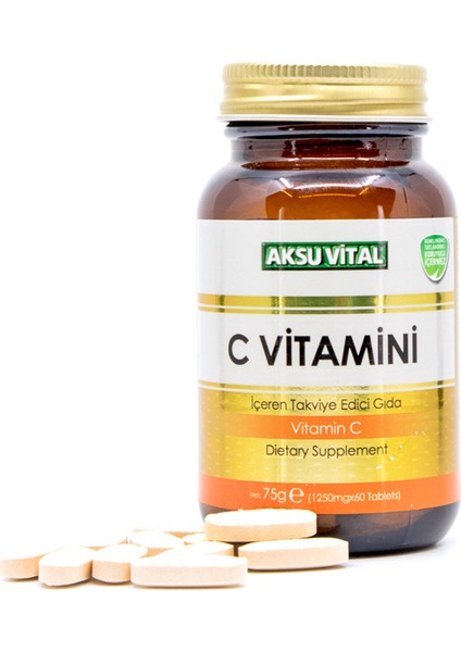 C Vitamini 60 Tablet 1250 Mg