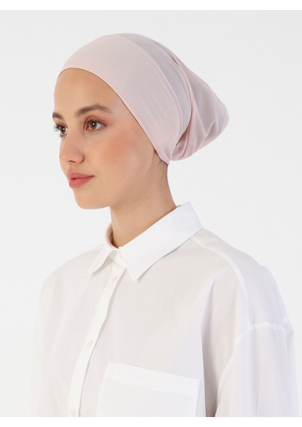 Nefes Alan Kumaş Pratik Boru Bone - Pudra - Ecardin fırsatları