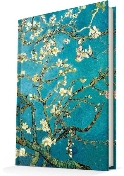 Art Of Word / Van Gogh - Almond Blossom 96 Yaprak Çizgili Defter